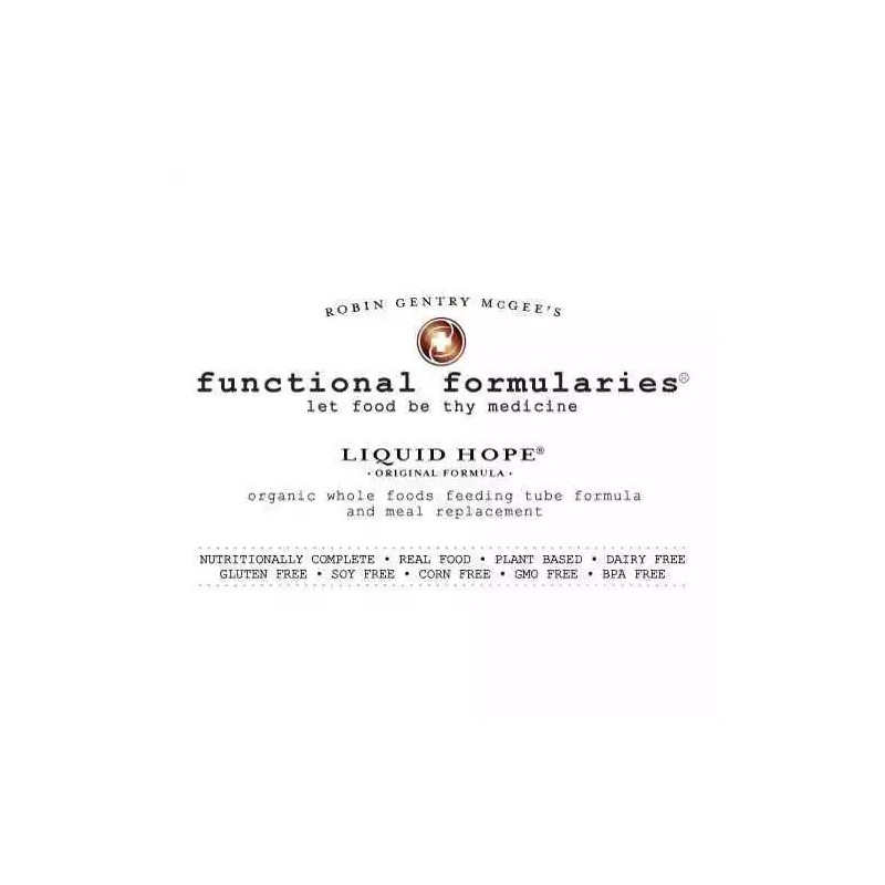 Functional Formularies Liquid Hope Oral Supplement / Tube Feeding Formula,