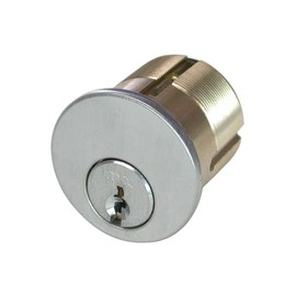 GMS M100D26D 1 in. Mortise Dummy Cylinder, Satin Chrome