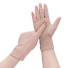 Tidyworm Women's UV Protection Gloves, Fingerless, Anti-slip, Smartphone Compatible, Short