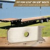 (24pcs) Trailer Wood Deck Clips Heavy Duty Floor Hold Down