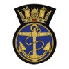 Royal Navy Embroidered Blazer badge