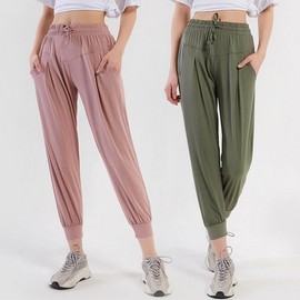 Comfortable Women's Yoga Jogger Leggings & Pilates Pants G3 Yoga Pants Green/M 2ea