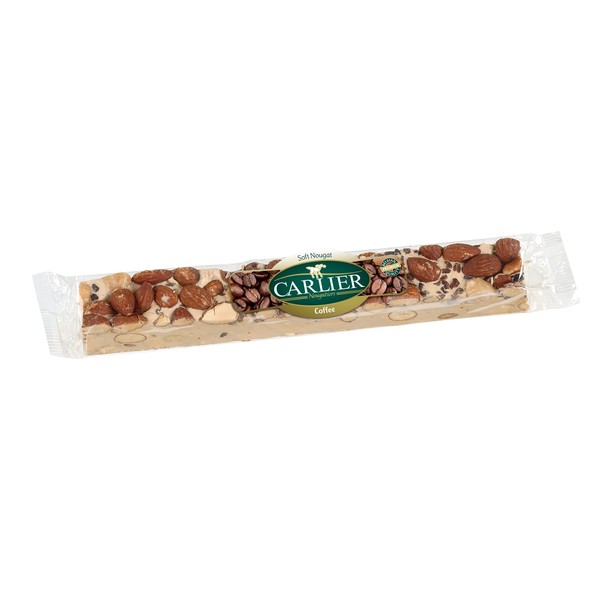 Carlier Coffee Belgian Soft Nougat Bar 100g