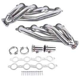 GELUOXI Ls Swap Header Replacement for Chevy GMC C10 LS 1960-1986 LS1 LS2 LS3 LS6 LS9 4.8L 5.3L V8 Engine