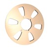 1/4 10.5 Inch Empty Takeup Reel 6 Hole Aluminum Alloy