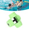 2pcs Floating Dumbbell EVA Thread Design Aquatic Exercise Dumbbell for