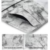 Server Books for Waitress - Marble Texture Leather Waiter Book