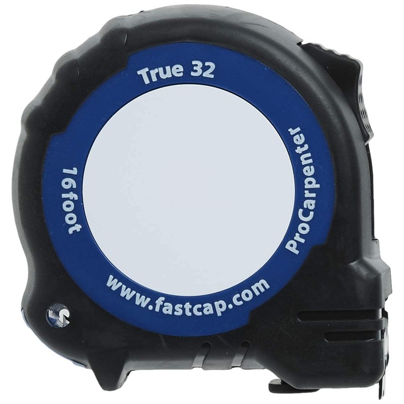 FastCap ProCarpenter True32 Metric Reverse Measuring Tape - Ideal for