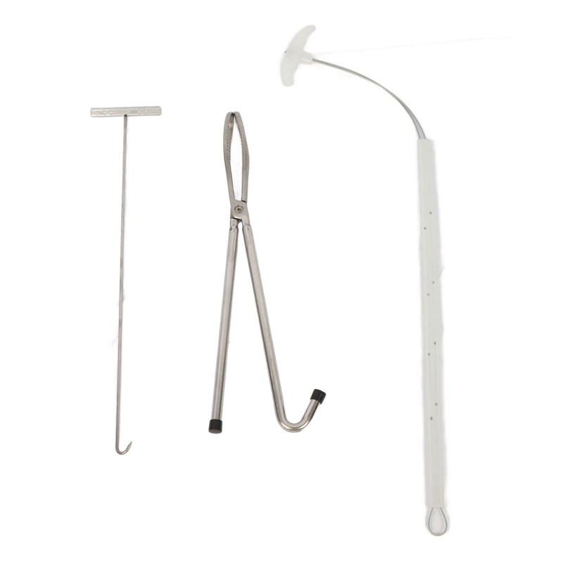 Pig Midwifery Set Tools Stainless Steel Livestock Pig Midwifery Rope