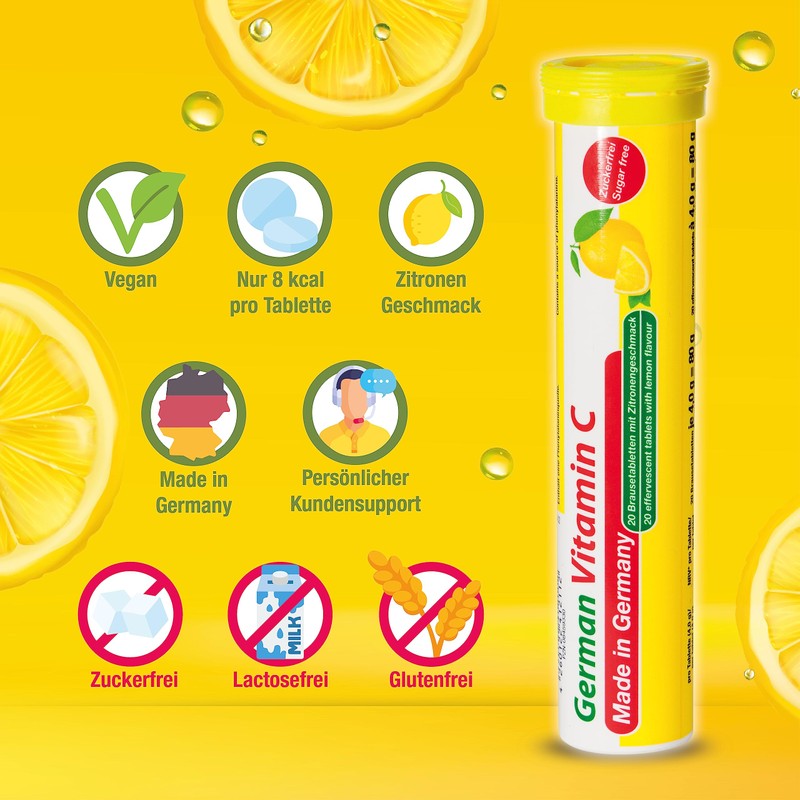 German Effervescent Tablets Complete Assortment