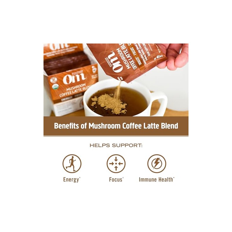 OM MUSHROOM SUPERFOOD Om Mezcla de Hongos Superalimentos