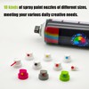 30 Pack Spray Can Nozzle for Female Cans - Universal