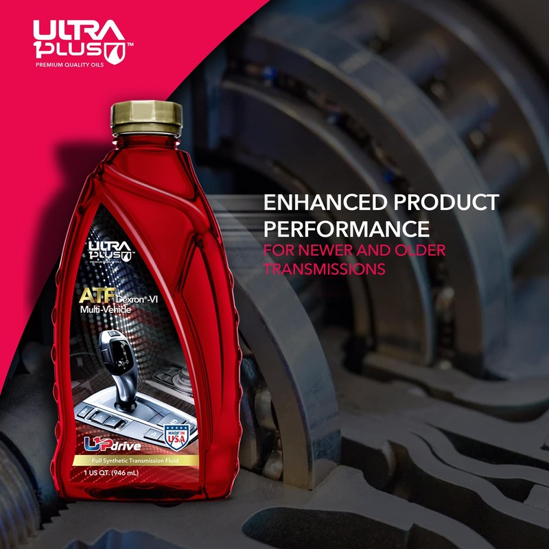 ULTRA 1PLUS ATF Dexron VI Full Synthetic Transmission Fluid Multi-Vehicle