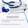 BBTO 36 Pieces Replacement Ear Tips for Stethoscopes, Universal Soft-sealing