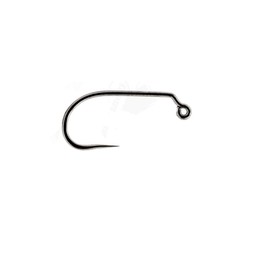 Eupheng 100pcs Plus Best Barbless Competition Fly Fishing Hook Collection, Dry Nymph Strimp&Pupa, Pupa& jig Fly Hooks High Carbon Competition Hook (Jig Fly Hook Straight Point EP-9220, 8#)