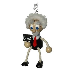 SeleXions Old Einstein Swing Figurine, Approx. 16 cm, Wood
