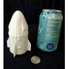 RayWin 3D Printed 1/70 SpaceX Dragon Capsule 4.6" White PLA