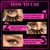 Veleasha Lashes 5D Faux Mink Lashes Fluffy False Eyelashes Handmade