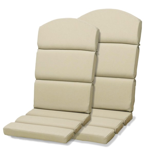 BPS BPS Patio Chair Cushions for Adirondack Chairs, High-Back Design,