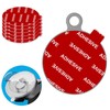 PKYAA Dashboard Pad Mounting Disk Sticky Adhesive Replacement Kit, 6pcs