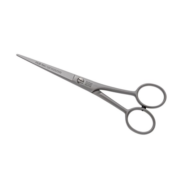 Soling Hair Scissors, Hairdressing Scissors, Beard Scissors, Approx. 15 cm, with Micro Teeth Without Hooks Made in Solingen