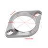 2PCS 2 2.5in Exhaust,Flanges,2PCS 2 2.5in Exhaust Flange Contion Kit