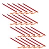 20pcs Tent Stakes V Shape Heavy Duty Tent Peg with