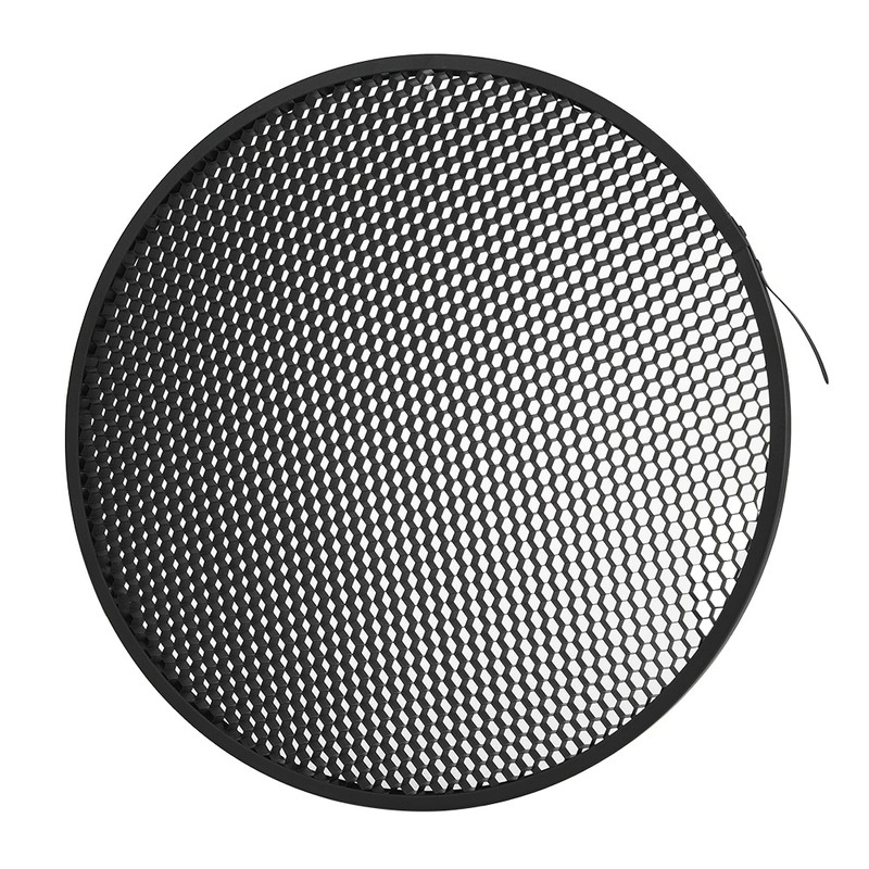 NiceFoto Mini 300mm 60°Photographic Video Flash Light Mesh Grille Cover