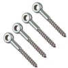 Heavy Duty 4 x Marine Grade Stainless Steel lag Screws