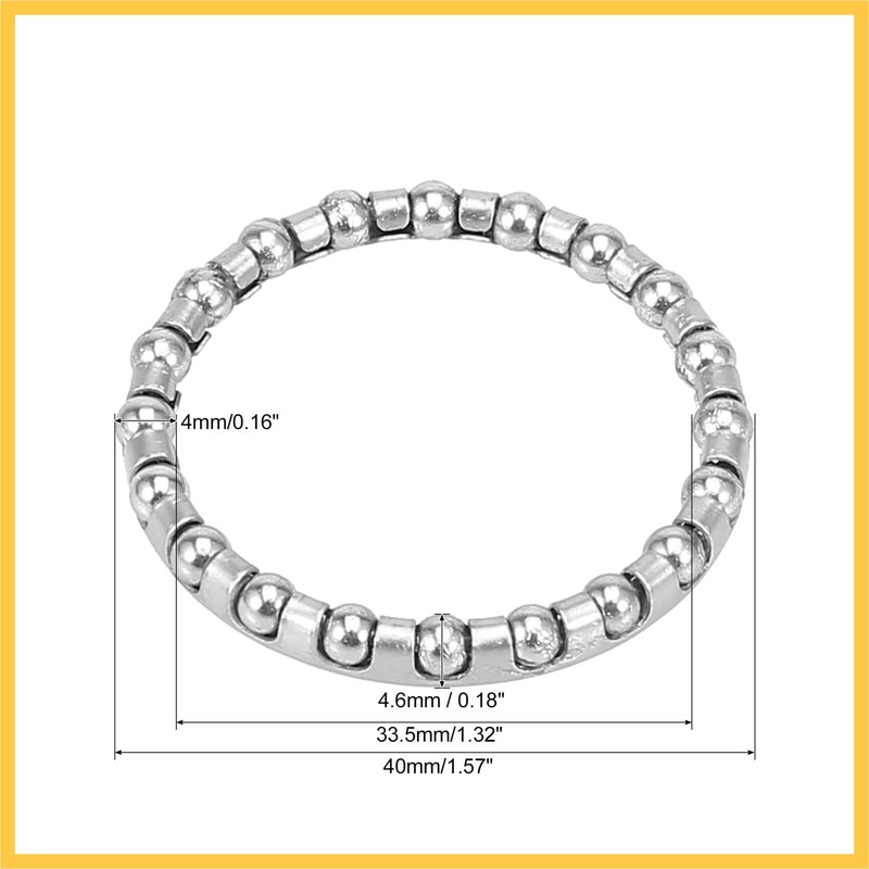 BULLSPANN Ball Bearing Cage 40mm x 20 Crank Bearing Wheel