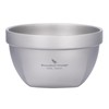 Boundless Voyage Titanium Double Walled Bowl Oatmeal Rice Soup Yogurt