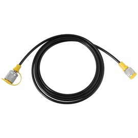 Hydraulic Pressure Test Hose 64Mpa Hydraulic Test Line Test Couling Hose for Excavator Construction Machinery Testing Coupling Point Thickness 1.5 mm Length 2m/6FT