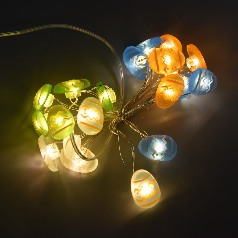 Easter Decoration String Lights Warm Light IP44 Waterproof LED Easter