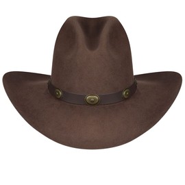 Bailey Western Tombstone 2X Hat Pecan, 7 5/8
