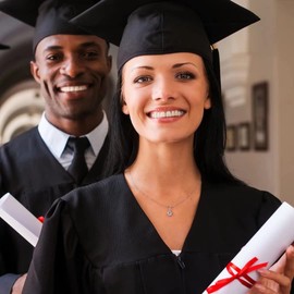 Ieftop Graduation Gifts for Her, 14K White Gold Plated Graduation Alluring Beauty Necklaces for Women Graduation Gifts Graduation Necklaces for Women College Graduation Gifts for Her 2024