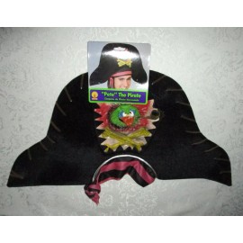 Rubie's Adult 14+ Pirate Hat "Pete" The Pirate Rubie's 49493 Costume Accessory