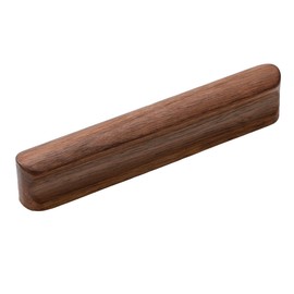 AENZOOY 6 Pack Walnut Wood Rounded Edge 5.04 Inch (128mm) Wood Kitchen Pulls Cabinets Furniture Pull for Dresser Wardrobe Cupboard Drawer Knobs