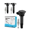 TAUTOY Set of 3 UF681 Ignition Coil Pack & Iridium