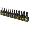 LEXIVON 13-Piece Tamper Resistant Star Bits, Premium S2 Alloy Steel,