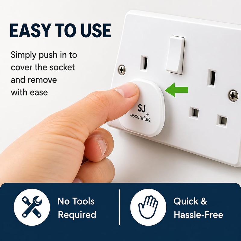 20 Pack Plug Socket Covers UK – Child P lug