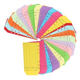 CAXUSD 24pcs Cash Envelopes for Budgeting Practical Loose-Leaf Budget Decorative Envelopes for Expense Tracking and