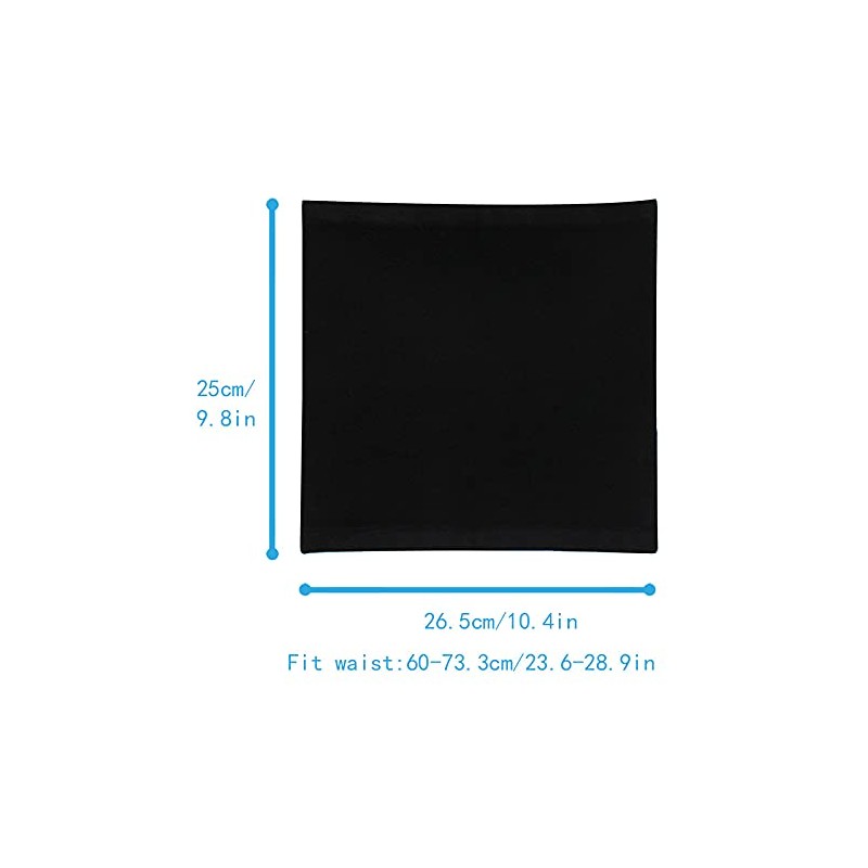 MilyaDE Cotton Kidney Warmer Shirt Extension Hip Warmer Elastic Waist