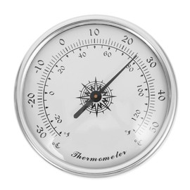 Generic Indoor Hygrometer Thermometer Compact Wall-Mount Humidity for Home Use Accurate Measurement Real Monitoring Design for Easy Installation