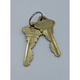 Schlage (2 Keys) SCHLAGE ORIGINAL (35-101 C) SC1, SC4 Cut by Code OR Random Key - Random, SC1 (5 pin)