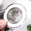 Drain Strainer Stainless Steel Rustproof Set of 2, 11.5 cm
