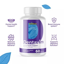 Pelican Vitamins Dentavim- Oral Support- 4 Bottles- 240 Capsules