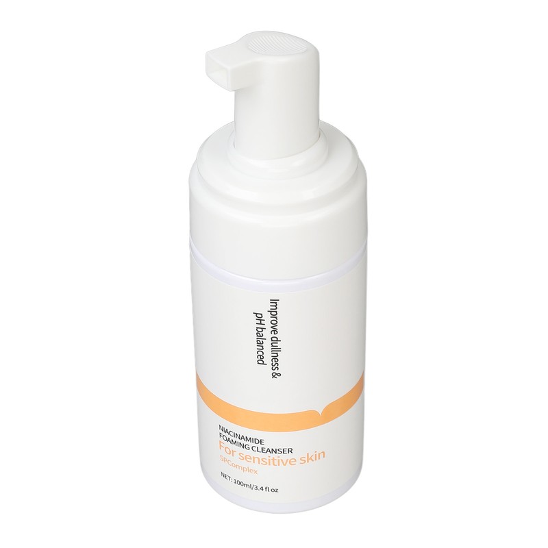 Niacinamide Facial Cleanser Deep Cleansing Brightening Whitening Vitamin C Foaming