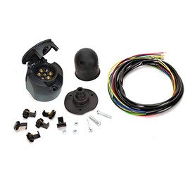 Steinhof AH-ES7 Universal 12 V E-Satz Tow 7-Pin Car Specific Tow Bar Trailer Hitch with Protective CAP