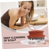 BIUDECO Scalp Shampoo Brush Head Hair Scalp Water Spa Massage