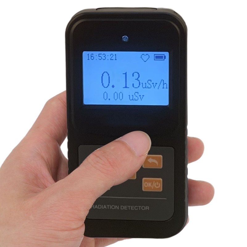 Nuclear Radiation Detector High Sensitivity 2 Power Supply Modes Double